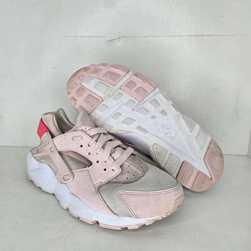 Nike Huarache Running shoes'Pink Foam' GS 654275-608 Youth‎ Sz 7 Women's Sz 8.5